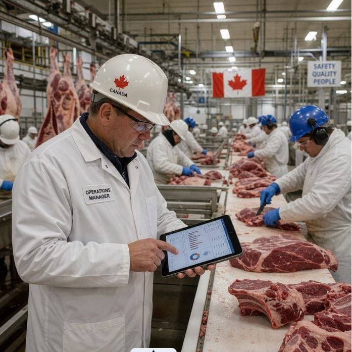 Bridging the Cut Floor to QuickBooks: How NutraSoft Helps Canadian Meat Processors Scale