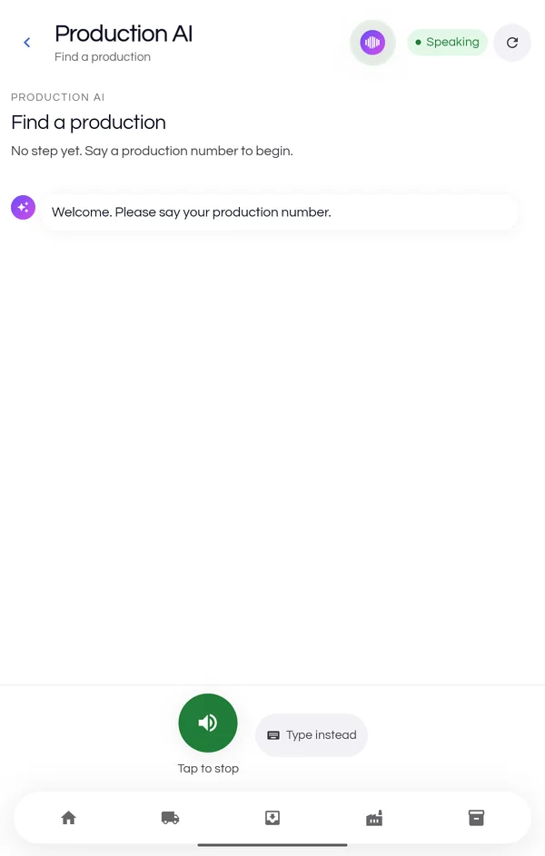 Hands-free voice with AI Live