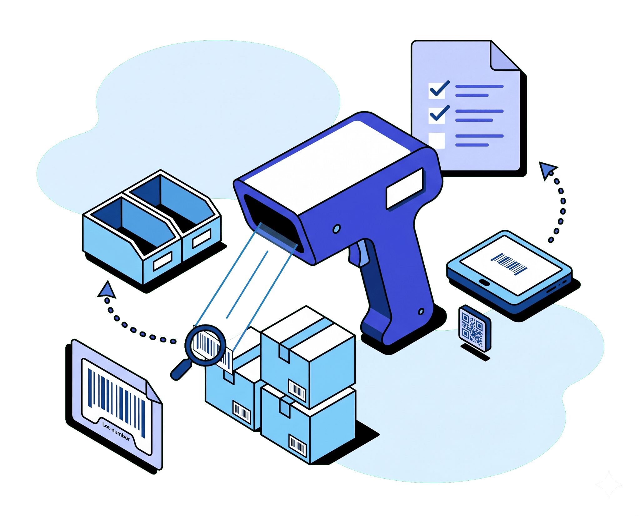 Barcode-Driven Stock Movements