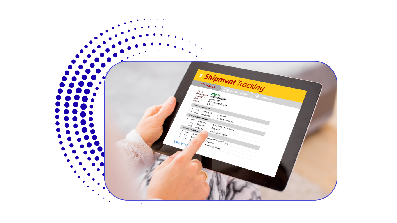 Purchase order lifecycle visualization